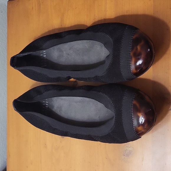 Stuart Weizman Women's Leopard Print Flats Size 8 Fall Winter - Picture 2 of 7